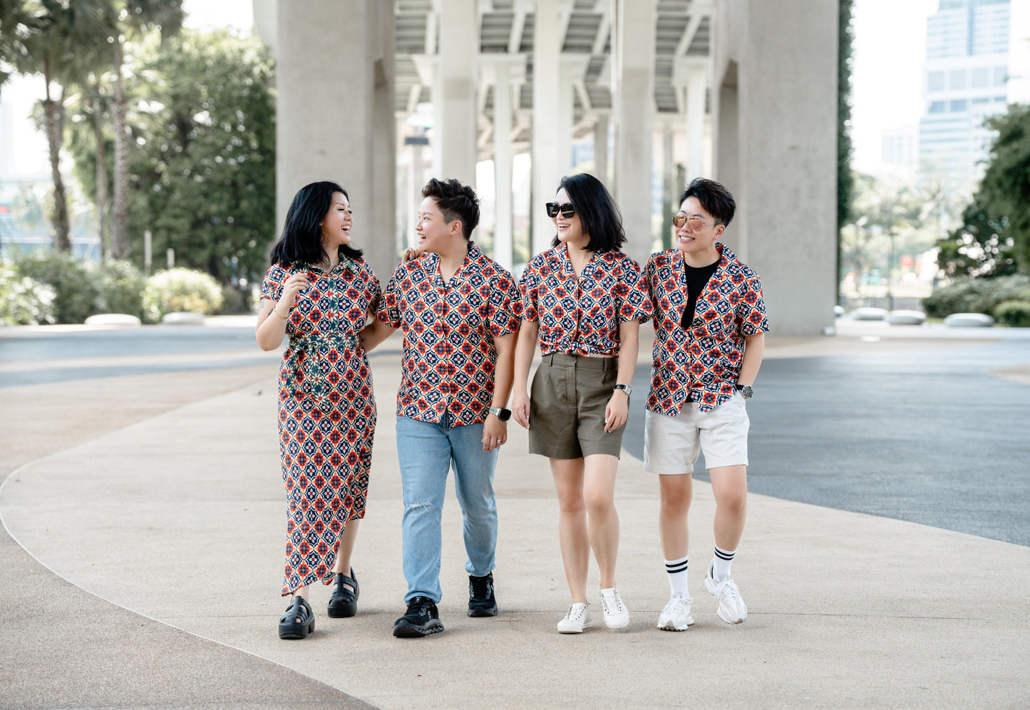 Erika Maxi Dress in Peranakan