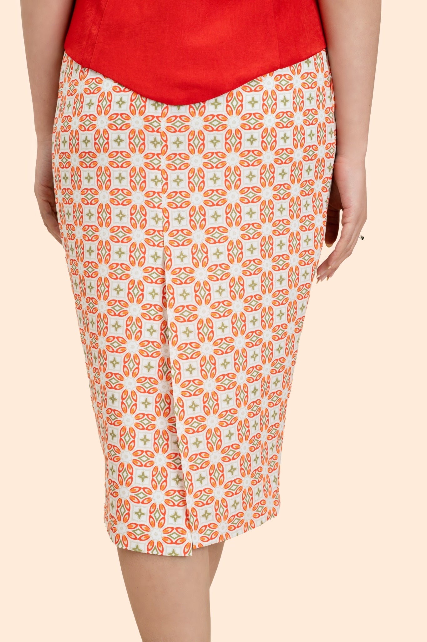 Freya Midi Skirt in Jade