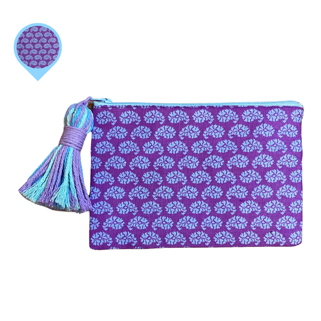 Amoi Hallmark Necessity Pouch in Paisley