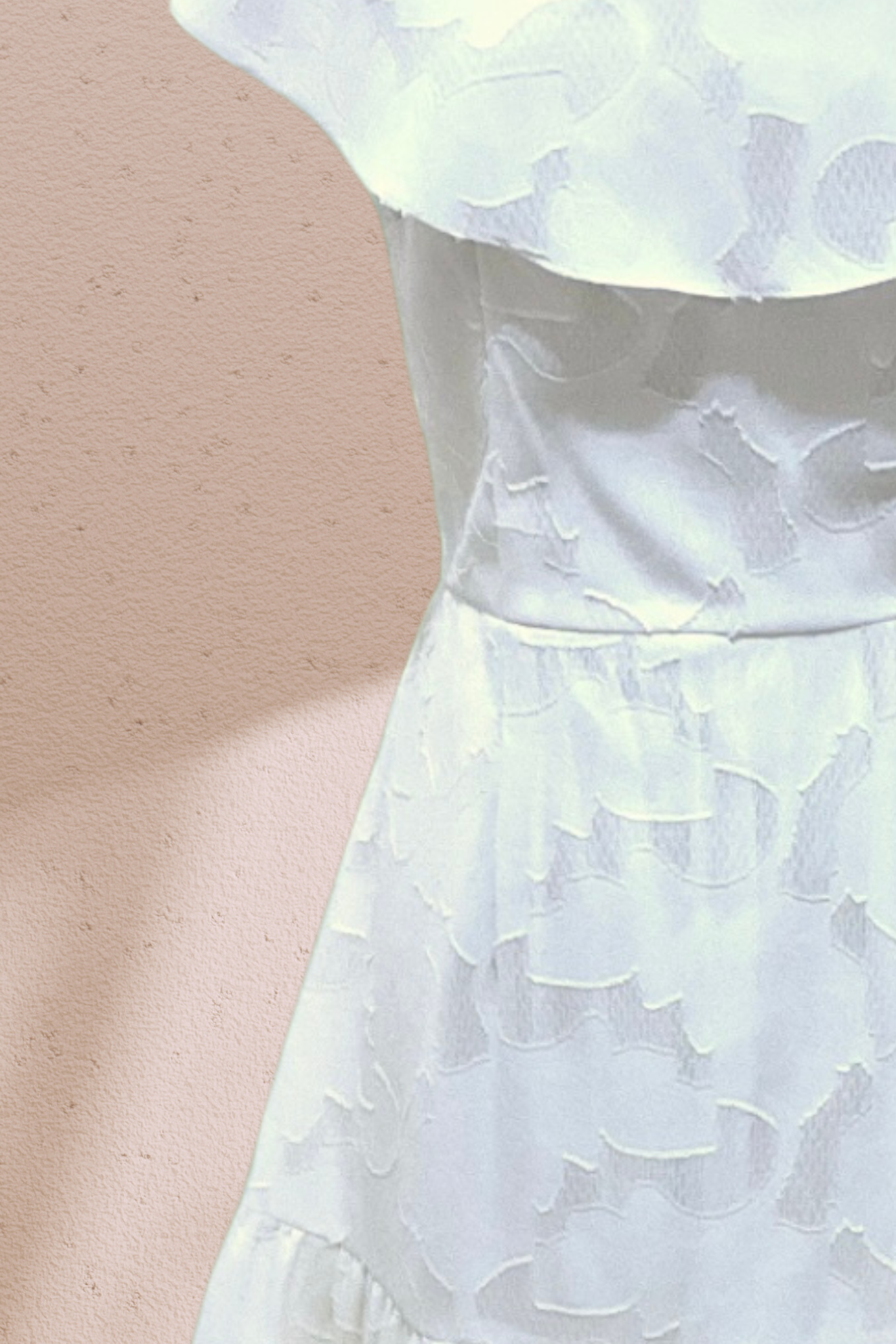 Brooklyn Swing Dress in Ivory