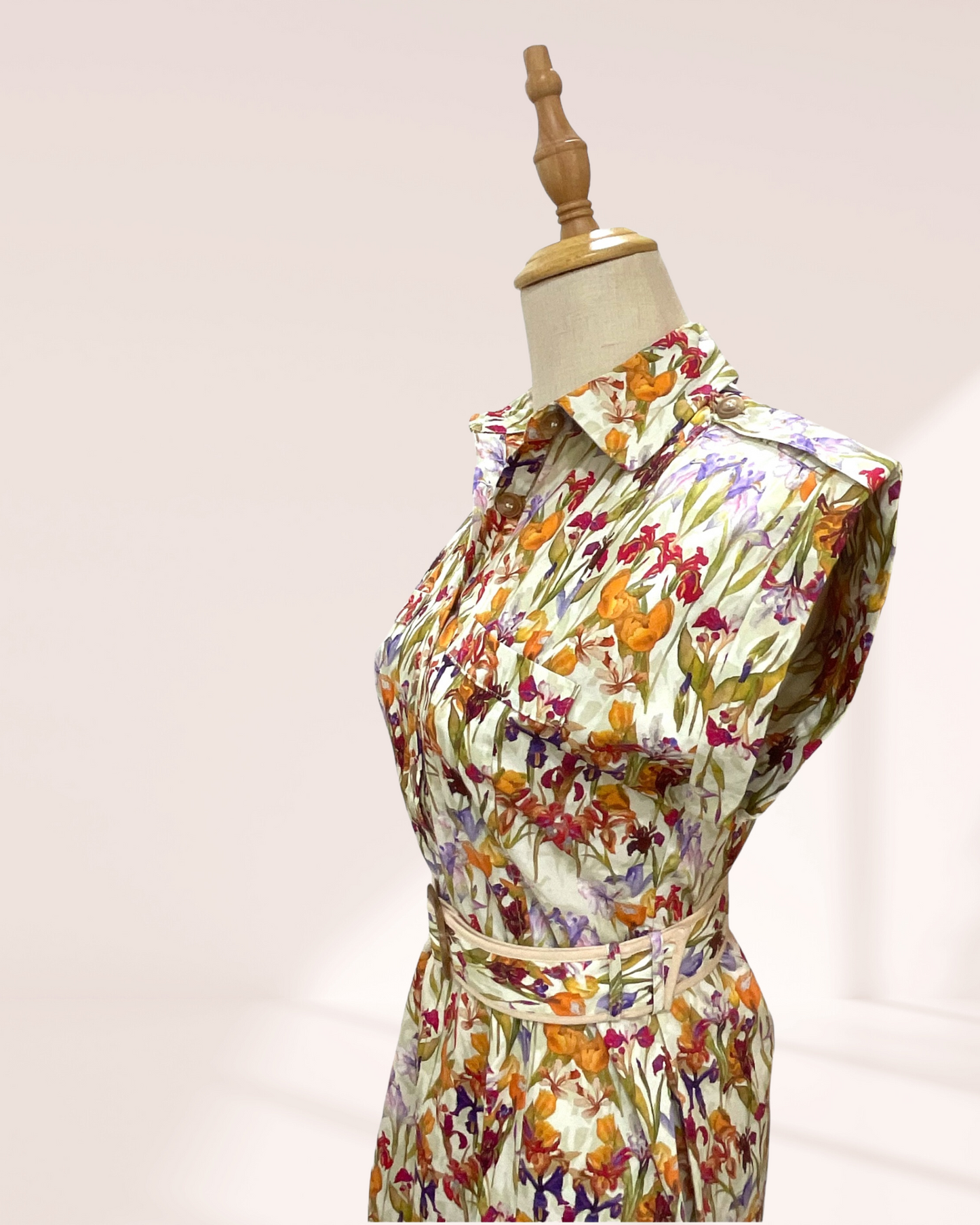 Amoi Hallmark Rae Utility Dress in Multi Floral