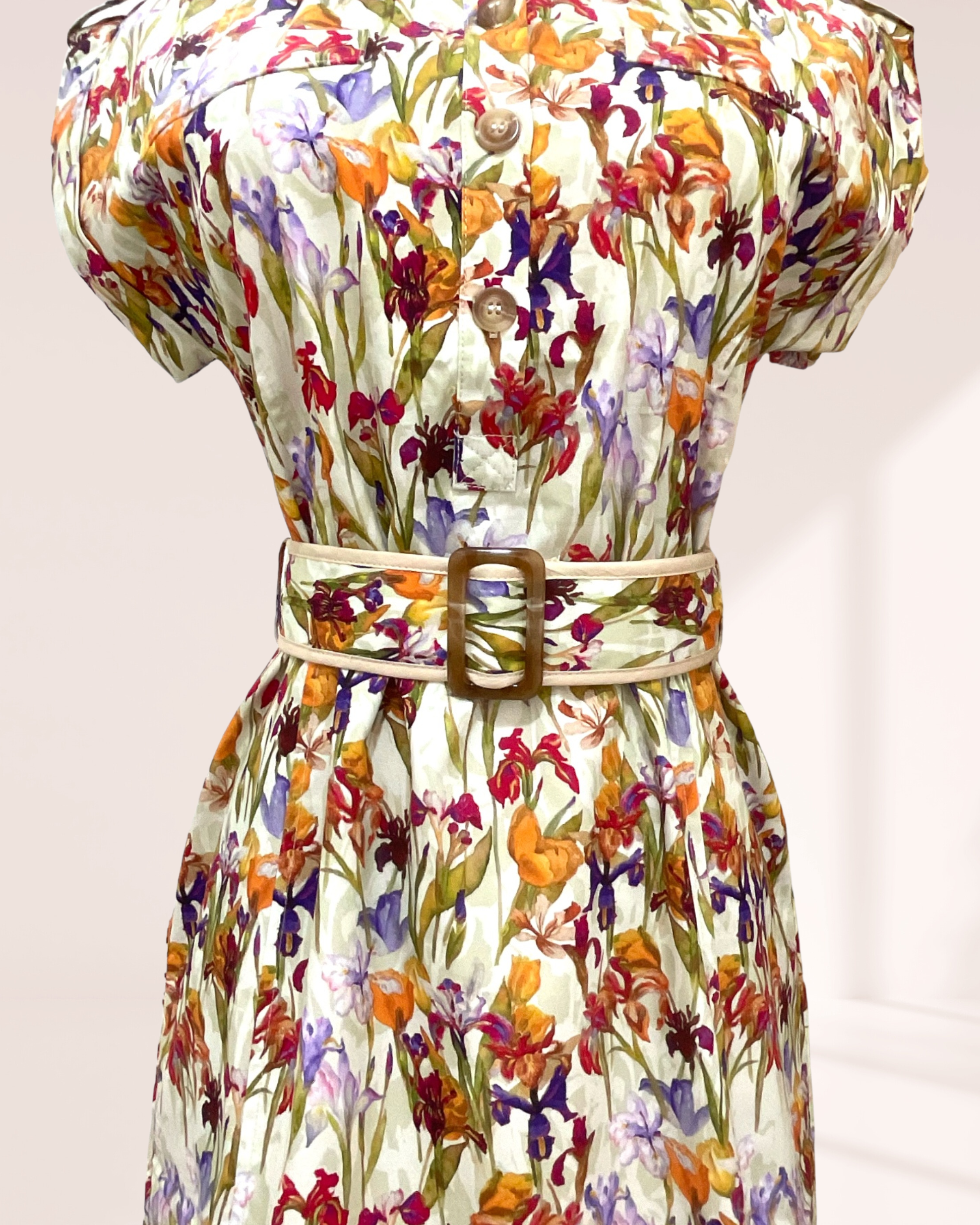 Amoi Hallmark Rae Utility Dress in Multi Floral