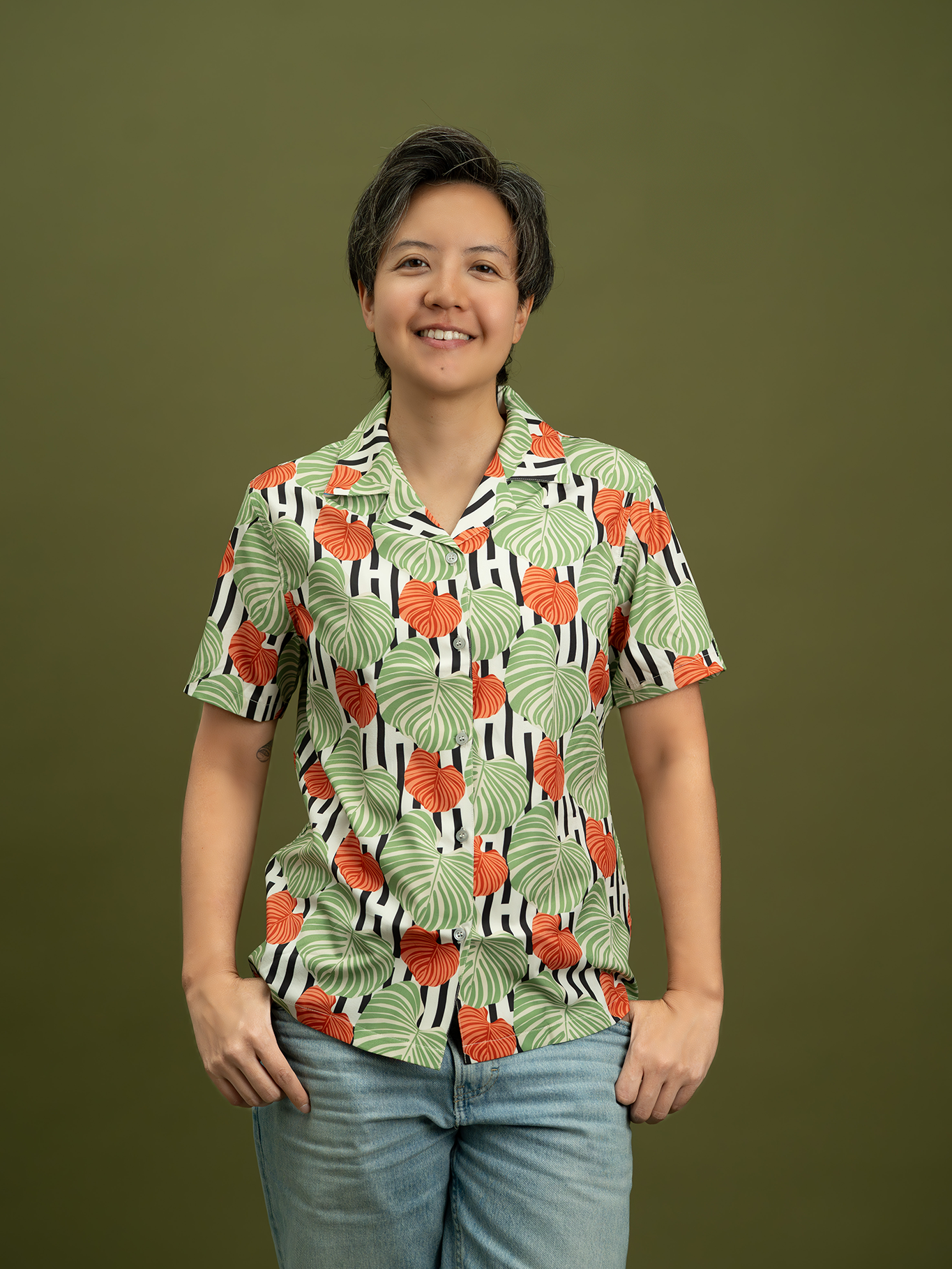 Atiba Shirt in Tropical Twist