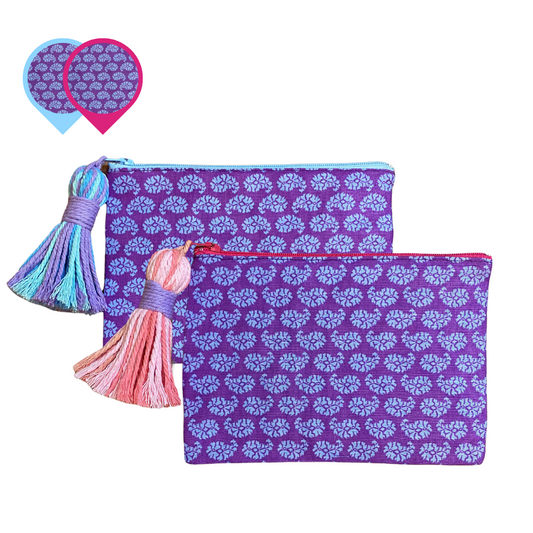 Amoi Hallmark Necessity Pouch in Paisley