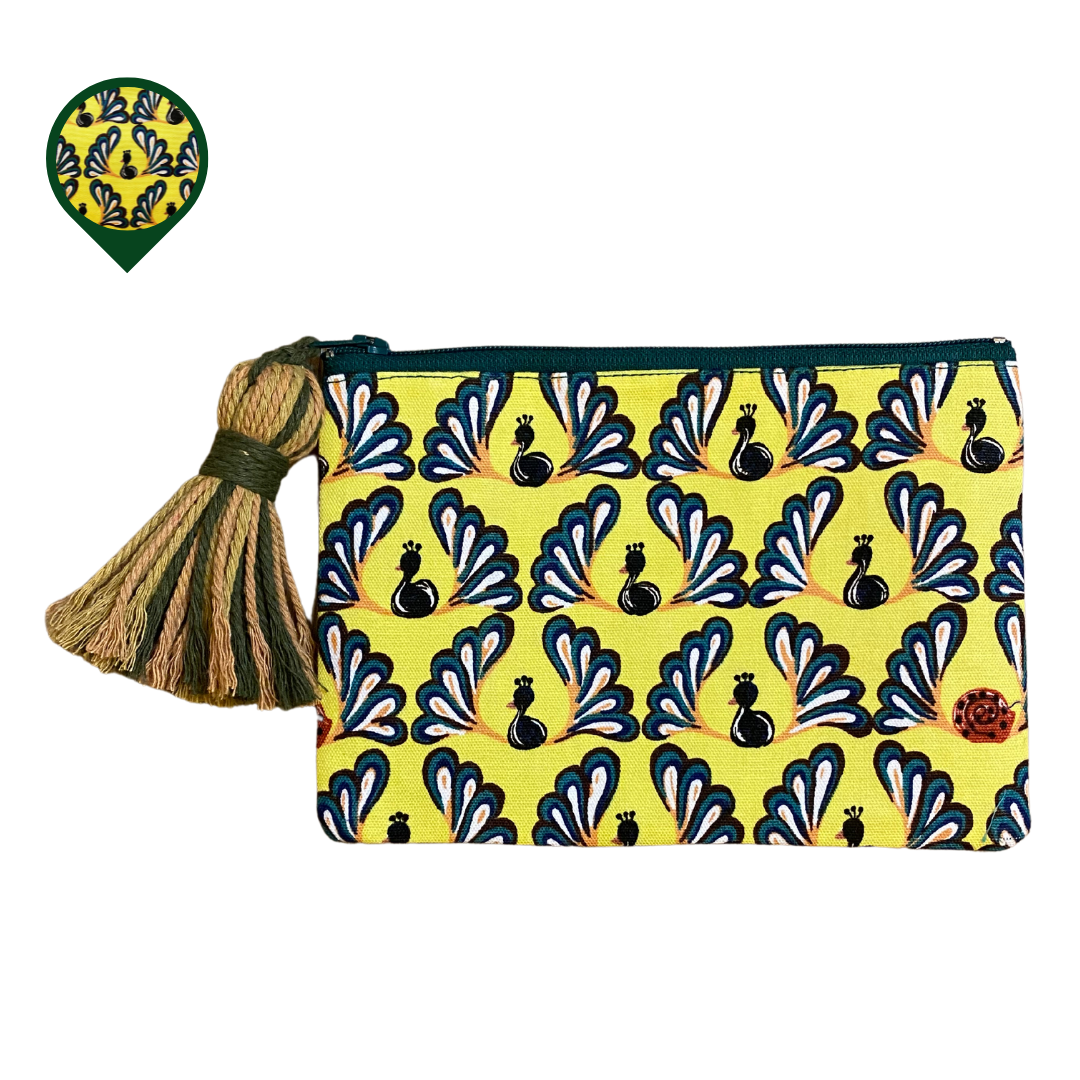 Amoi Hallmark Necessity Pouch in Peacock