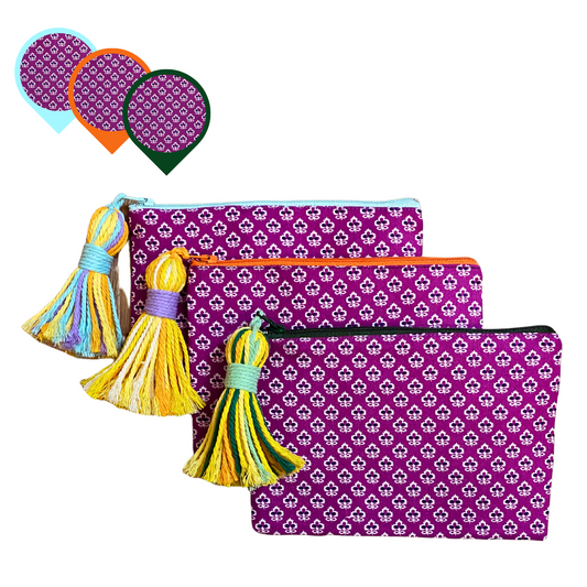 Amoi Hallmark Necessity Pouch in Spade