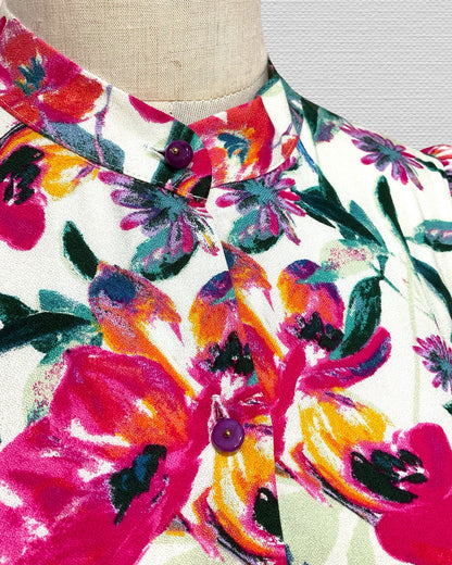 Amoi Hallmark Vanda Mini Dress in Bloom