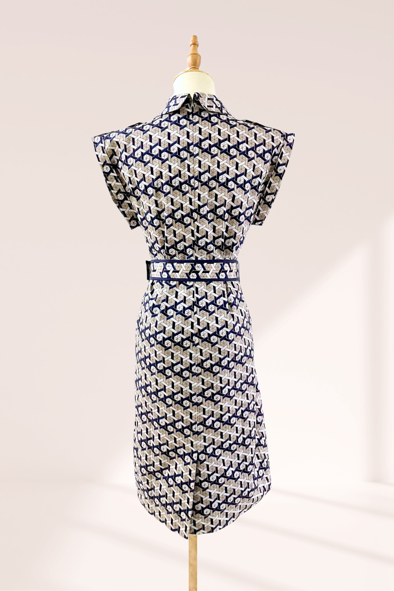 Rae Utility Dress in Tessallation